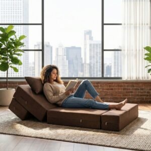 modern sofa cum bed for living room, 4 in 1 sofa cum bed design, space saving sofa cum bed India, sofa cum bed seating mode, comfortable sofa cum bed seating, modern sofa cum bed sofa mode, sofa cum bed lounger mode, recliner sofa cum bed relaxation, sofa cum bed for patients and elderly, ottoman sofa cum bed design, sofa cum bed for meditation and yoga, multipurpose sofa cum bed furniture, sofa cum bed bed mode, foldable sofa cum bed sleeping, convertible sofa bed full size, guest bed sofa cum bed, jacquard fabric sofa cum bed, premium upholstery sofa cum bed, breathable fabric sofa bed India, pu foam sofa cum bed layer, high density foam sofa cushioning, epe foam sofa cum bed comfort, sofa cum bed zip cover design, washable sofa cum bed cover, easy maintenance sofa cum bed furniture, compact sofa cum bed for small space, modern living room sofa cum bed setup, sofa cum bed for small apartments India, multifunctional sofa cum bed usage, space saving furniture sofa cum bed