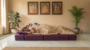 modern sofa cum bed for living room, 4 in 1 sofa cum bed design, space saving sofa cum bed India, sofa cum bed seating mode, comfortable sofa cum bed seating, modern sofa cum bed sofa mode, sofa cum bed lounger mode, recliner sofa cum bed relaxation, sofa cum bed for patients and elderly, ottoman sofa cum bed design, sofa cum bed for meditation and yoga, multipurpose sofa cum bed furniture, sofa cum bed bed mode, foldable sofa cum bed sleeping, convertible sofa bed full size, guest bed sofa cum bed, jacquard fabric sofa cum bed, premium upholstery sofa cum bed, breathable fabric sofa bed India, pu foam sofa cum bed layer, high density foam sofa cushioning, epe foam sofa cum bed comfort, sofa cum bed zip cover design, washable sofa cum bed cover, easy maintenance sofa cum bed furniture, compact sofa cum bed for small space, modern living room sofa cum bed setup, sofa cum bed for small apartments India, multifunctional sofa cum bed usage, space saving furniture sofa cum bed