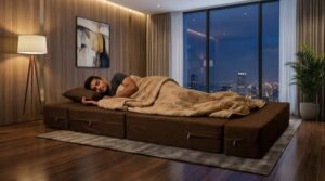 modern sofa cum bed for living room, 4 in 1 sofa cum bed design, space saving sofa cum bed India, sofa cum bed seating mode, comfortable sofa cum bed seating, modern sofa cum bed sofa mode, sofa cum bed lounger mode, recliner sofa cum bed relaxation, sofa cum bed for patients and elderly, ottoman sofa cum bed design, sofa cum bed for meditation and yoga, multipurpose sofa cum bed furniture, sofa cum bed bed mode, foldable sofa cum bed sleeping, convertible sofa bed full size, guest bed sofa cum bed, jacquard fabric sofa cum bed, premium upholstery sofa cum bed, breathable fabric sofa bed India, pu foam sofa cum bed layer, high density foam sofa cushioning, epe foam sofa cum bed comfort, sofa cum bed zip cover design, washable sofa cum bed cover, easy maintenance sofa cum bed furniture, compact sofa cum bed for small space, modern living room sofa cum bed setup, sofa cum bed for small apartments India, multifunctional sofa cum bed usage, space saving furniture sofa cum bed