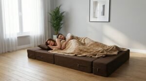 modern sofa cum bed for living room, 4 in 1 sofa cum bed design, space saving sofa cum bed India, sofa cum bed seating mode, comfortable sofa cum bed seating, modern sofa cum bed sofa mode, sofa cum bed lounger mode, recliner sofa cum bed relaxation, sofa cum bed for patients and elderly, ottoman sofa cum bed design, sofa cum bed for meditation and yoga, multipurpose sofa cum bed furniture, sofa cum bed bed mode, foldable sofa cum bed sleeping, convertible sofa bed full size, guest bed sofa cum bed, jacquard fabric sofa cum bed, premium upholstery sofa cum bed, breathable fabric sofa bed India, pu foam sofa cum bed layer, high density foam sofa cushioning, epe foam sofa cum bed comfort, sofa cum bed zip cover design, washable sofa cum bed cover, easy maintenance sofa cum bed furniture, compact sofa cum bed for small space, modern living room sofa cum bed setup, sofa cum bed for small apartments India, multifunctional sofa cum bed usage, space saving furniture sofa cum bed