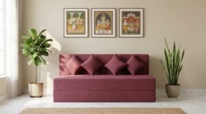 modern sofa cum bed for living room, 4 in 1 sofa cum bed design, space saving sofa cum bed India, sofa cum bed seating mode, comfortable sofa cum bed seating, modern sofa cum bed sofa mode, sofa cum bed lounger mode, recliner sofa cum bed relaxation, sofa cum bed for patients and elderly, ottoman sofa cum bed design, sofa cum bed for meditation and yoga, multipurpose sofa cum bed furniture, sofa cum bed bed mode, foldable sofa cum bed sleeping, convertible sofa bed full size, guest bed sofa cum bed, jacquard fabric sofa cum bed, premium upholstery sofa cum bed, breathable fabric sofa bed India, pu foam sofa cum bed layer, high density foam sofa cushioning, epe foam sofa cum bed comfort, sofa cum bed zip cover design, washable sofa cum bed cover, easy maintenance sofa cum bed furniture, compact sofa cum bed for small space, modern living room sofa cum bed setup, sofa cum bed for small apartments India, multifunctional sofa cum bed usage, space saving furniture sofa cum bed