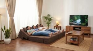 modern sofa cum bed for living room, 4 in 1 sofa cum bed design, space saving sofa cum bed India, sofa cum bed seating mode, comfortable sofa cum bed seating, modern sofa cum bed sofa mode, sofa cum bed lounger mode, recliner sofa cum bed relaxation, sofa cum bed for patients and elderly, ottoman sofa cum bed design, sofa cum bed for meditation and yoga, multipurpose sofa cum bed furniture, sofa cum bed bed mode, foldable sofa cum bed sleeping, convertible sofa bed full size, guest bed sofa cum bed, jacquard fabric sofa cum bed, premium upholstery sofa cum bed, breathable fabric sofa bed India, pu foam sofa cum bed layer, high density foam sofa cushioning, epe foam sofa cum bed comfort, sofa cum bed zip cover design, washable sofa cum bed cover, easy maintenance sofa cum bed furniture, compact sofa cum bed for small space, modern living room sofa cum bed setup, sofa cum bed for small apartments India, multifunctional sofa cum bed usage, space saving furniture sofa cum bed