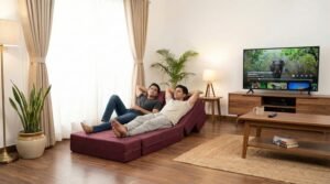 modern sofa cum bed for living room, 4 in 1 sofa cum bed design, space saving sofa cum bed India, sofa cum bed seating mode, comfortable sofa cum bed seating, modern sofa cum bed sofa mode, sofa cum bed lounger mode, recliner sofa cum bed relaxation, sofa cum bed for patients and elderly, ottoman sofa cum bed design, sofa cum bed for meditation and yoga, multipurpose sofa cum bed furniture, sofa cum bed bed mode, foldable sofa cum bed sleeping, convertible sofa bed full size, guest bed sofa cum bed, jacquard fabric sofa cum bed, premium upholstery sofa cum bed, breathable fabric sofa bed India, pu foam sofa cum bed layer, high density foam sofa cushioning, epe foam sofa cum bed comfort, sofa cum bed zip cover design, washable sofa cum bed cover, easy maintenance sofa cum bed furniture, compact sofa cum bed for small space, modern living room sofa cum bed setup, sofa cum bed for small apartments India, multifunctional sofa cum bed usage, space saving furniture sofa cum bed