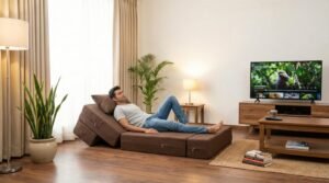 modern sofa cum bed for living room, 4 in 1 sofa cum bed design, space saving sofa cum bed India, sofa cum bed seating mode, comfortable sofa cum bed seating, modern sofa cum bed sofa mode, sofa cum bed lounger mode, recliner sofa cum bed relaxation, sofa cum bed for patients and elderly, ottoman sofa cum bed design, sofa cum bed for meditation and yoga, multipurpose sofa cum bed furniture, sofa cum bed bed mode, foldable sofa cum bed sleeping, convertible sofa bed full size, guest bed sofa cum bed, jacquard fabric sofa cum bed, premium upholstery sofa cum bed, breathable fabric sofa bed India, pu foam sofa cum bed layer, high density foam sofa cushioning, epe foam sofa cum bed comfort, sofa cum bed zip cover design, washable sofa cum bed cover, easy maintenance sofa cum bed furniture, compact sofa cum bed for small space, modern living room sofa cum bed setup, sofa cum bed for small apartments India, multifunctional sofa cum bed usage, space saving furniture sofa cum bed