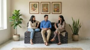 modern sofa cum bed for living room, 4 in 1 sofa cum bed design, space saving sofa cum bed India, sofa cum bed seating mode, comfortable sofa cum bed seating, modern sofa cum bed sofa mode, sofa cum bed lounger mode, recliner sofa cum bed relaxation, sofa cum bed for patients and elderly, ottoman sofa cum bed design, sofa cum bed for meditation and yoga, multipurpose sofa cum bed furniture, sofa cum bed bed mode, foldable sofa cum bed sleeping, convertible sofa bed full size, guest bed sofa cum bed, jacquard fabric sofa cum bed, premium upholstery sofa cum bed, breathable fabric sofa bed India, pu foam sofa cum bed layer, high density foam sofa cushioning, epe foam sofa cum bed comfort, sofa cum bed zip cover design, washable sofa cum bed cover, easy maintenance sofa cum bed furniture, compact sofa cum bed for small space, modern living room sofa cum bed setup, sofa cum bed for small apartments India, multifunctional sofa cum bed usage, space saving furniture sofa cum bed